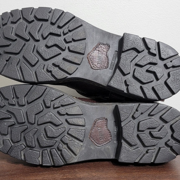 😎Host Pic👀 BORN Men's Brown Leather Brunell Boots Size 11 - Picture 3 of 12